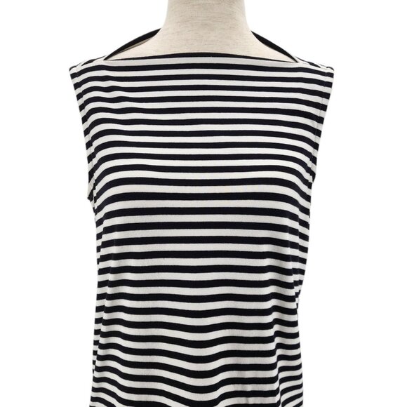 Kate Spade Broome Street Womens Small Dress Everyday Shift Dress Black White - Picture 2 of 7
